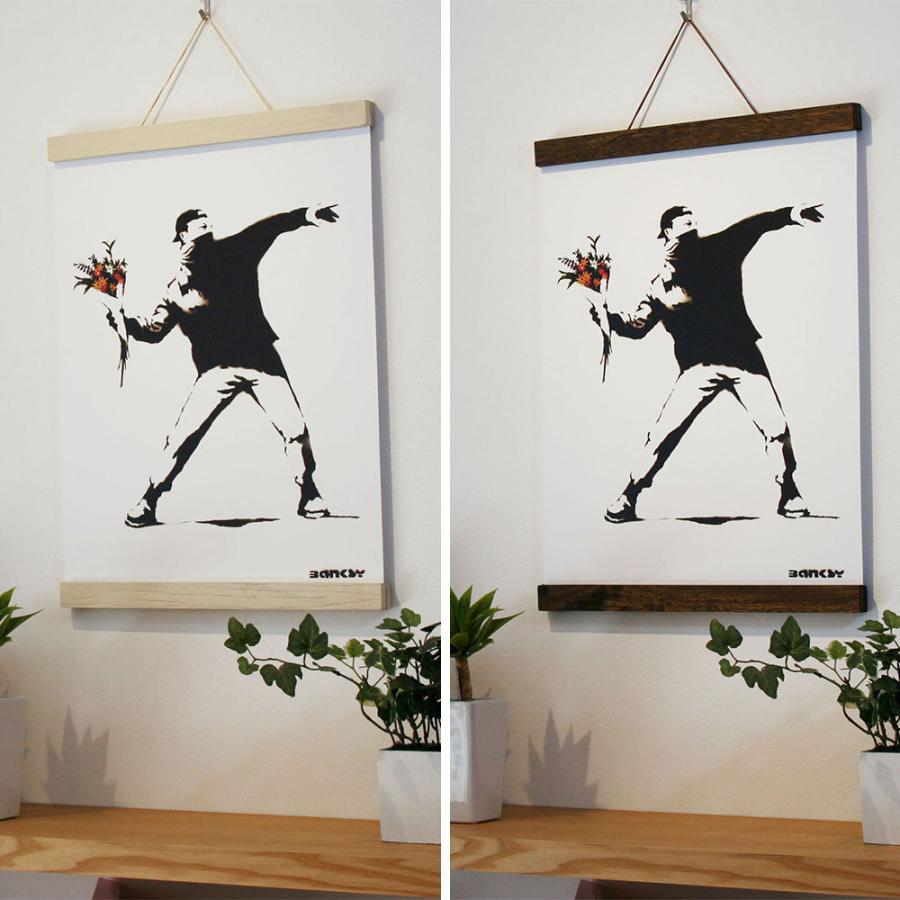 匿名配送❣️ バンクシーBanksy タペストリー　おしゃれ　インテリア Amazon.co.jp: タペストリー Banksy バンクシー 愛とお金 壁掛け 壁画