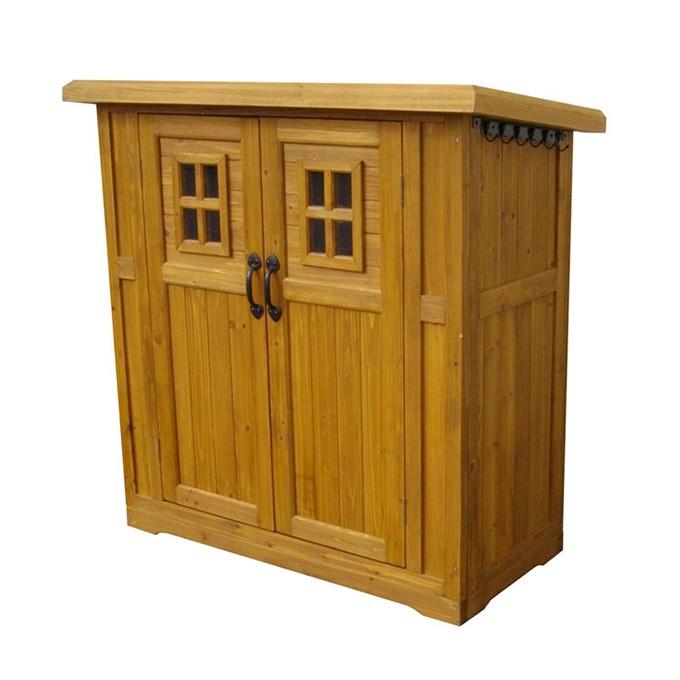 カントリー小屋 小 収納庫 木製収納庫 木製物置 屋外収納庫 ガーデン収納庫 ベランダ収納庫 倉庫 ストッカー 小屋 物置き 屋外 木製 おしゃれ 送料無料 Smis0019 レトロおしゃれ雑貨家具のプリズム 通販 Yahoo ショッピング