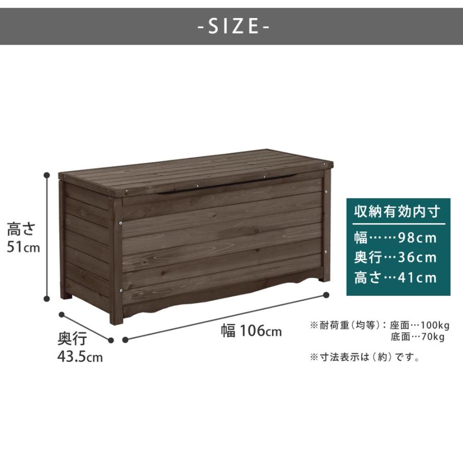 ボックスベンチ 屋外収納庫 収納庫 ベンチ 収納ボックス 屋外用 ベンチ