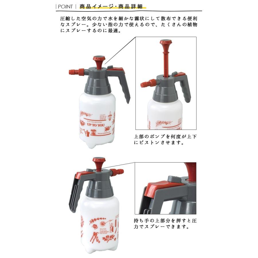 ガーデン圧縮式スプレー 霧吹き 霧吹きスプレー ガーデニング雑貨 霧ふき おしゃれ かわいい 北欧 シンプル 室内 屋外 ブラック レッド 細かい 庭 ベランダ Spic25 レトロおしゃれ雑貨家具のプリズム 通販 Yahoo ショッピング