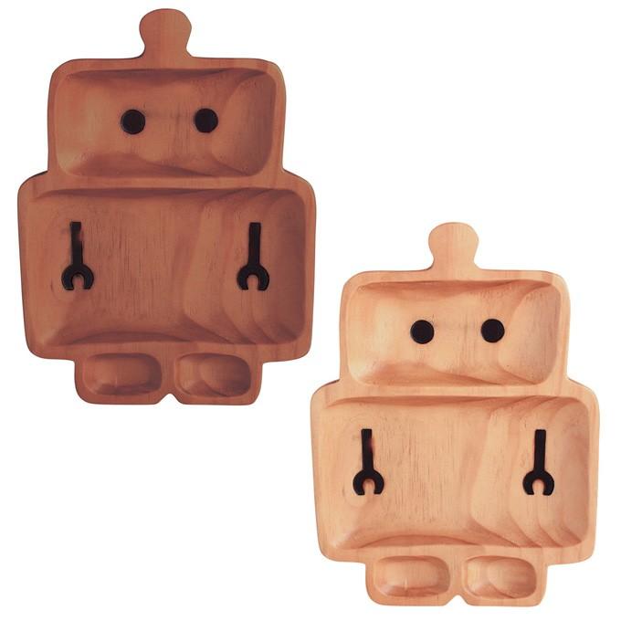 プチママントレイ ロボット プレート キッズプレート 子供用プレート 木製 天然素材 おしゃれ 北欧 かわいい 手作り ハンドメイド 仕切り キッズ用 Spic2790 レトロおしゃれ雑貨家具のプリズム 通販 Yahoo ショッピング