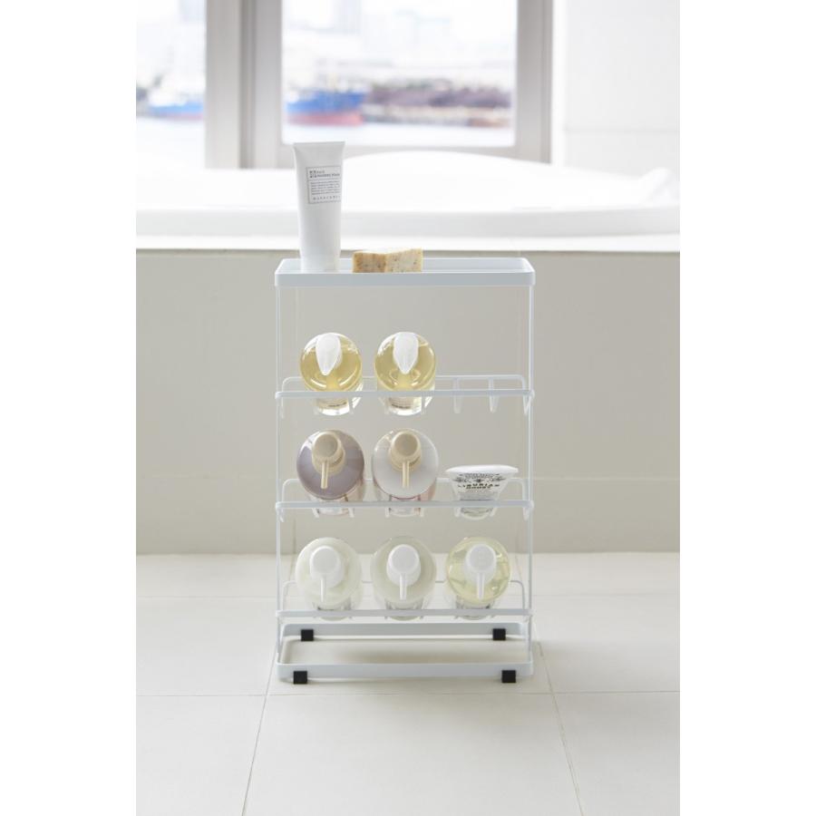 バスボトルラック タワー 山崎実業 バスラック シャンプーラック おしゃれ シンプル 大容量 3段 三段 省スペース スタイリッシュ スマート 9本 九本 Ymzk0424 レトロおしゃれ雑貨家具のプリズム 通販 Yahoo ショッピング