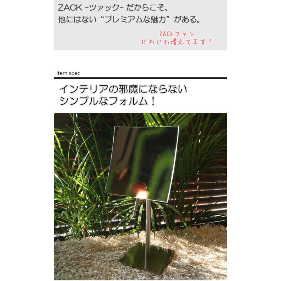 照明ランプ鏡鑑 ステンレス鋼 鏡 卓上鏡鑑 虫眼鏡 卓上鏡 コスメミラー 5倍 真四角 分かりやすい 格好のいい ZACK 貨物輸送無料