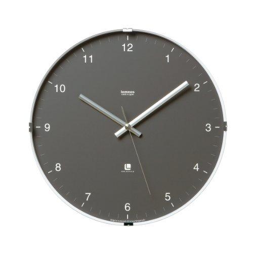 【スーパーセール】 Lemnos North GY T1-0117 グレー clock 掛け時計、壁掛け時計