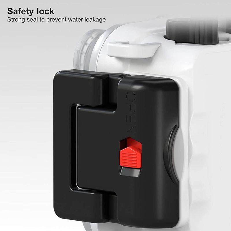 オリンパスTG-6用防水ハウジングケース、深さ60メートルの防水カメラ保護シェル水中カメラミラーレスカメラケースダイビングケース 6用防水ハウジングケース 深さ60メートルの防水カメラ保護シェル水中カメラミラーレスカメラケースダイビングケース