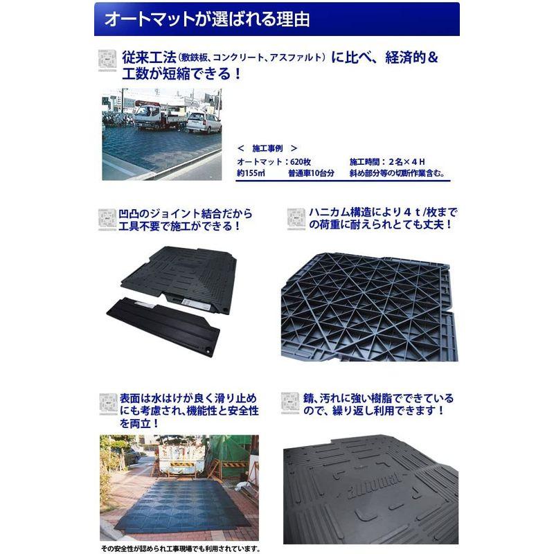 駐車場 ぬかるみ・雑草対策多目的簡易補強 オートマット ２０枚 automat ぬかるみ 雑草対策多目的簡易補強 オートマット ２０枚 automat 　