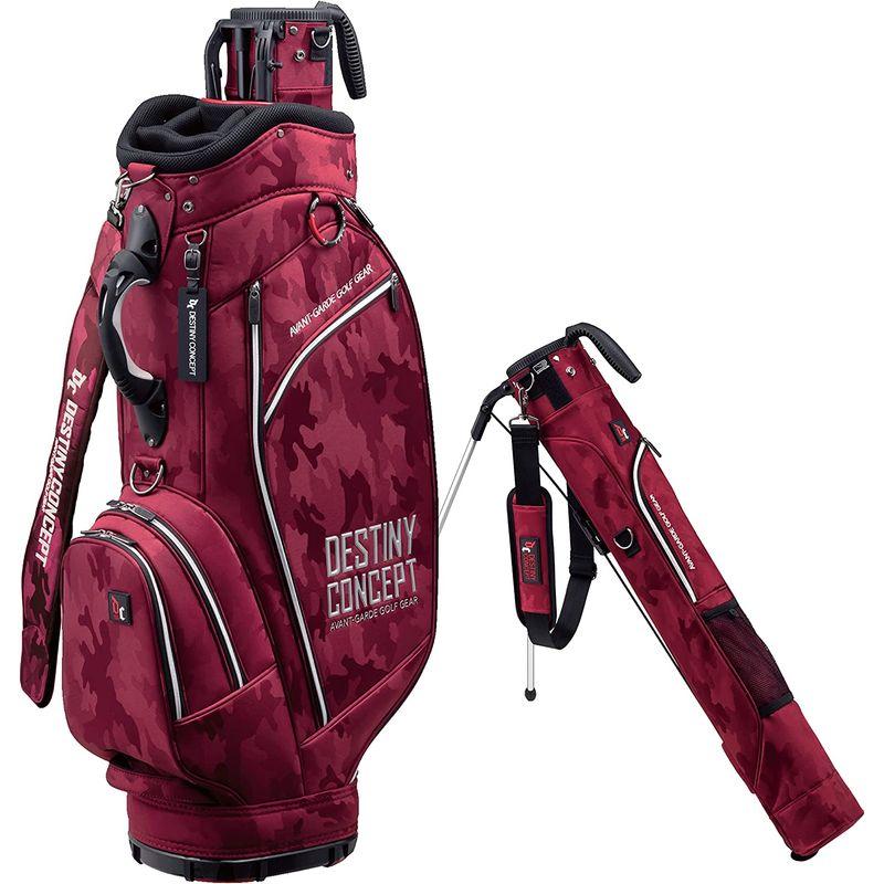 ディスティニーコンセプトDESTINY CONCEPT デュアル キャディバッグ DC303CB-DUAL セルフスタンドクラブケース 内蔵 カモフラージュ CONCEPT デュアル キャディバッグ DC303CB DUAL セルフスタンドクラブケース 内蔵