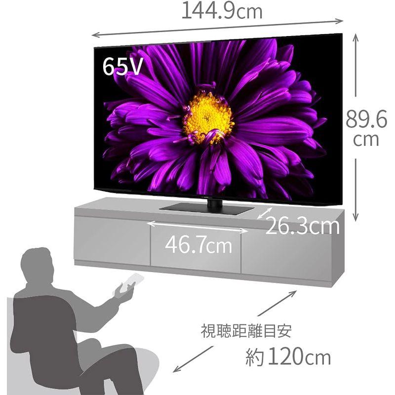 【超激レア】 シャープ 65V型 有機EL テレビ AQUOS OLED 4T-C65DQ1 4K チューナー内蔵 Android TV (2021年モデ 【3490831729】(127401円)