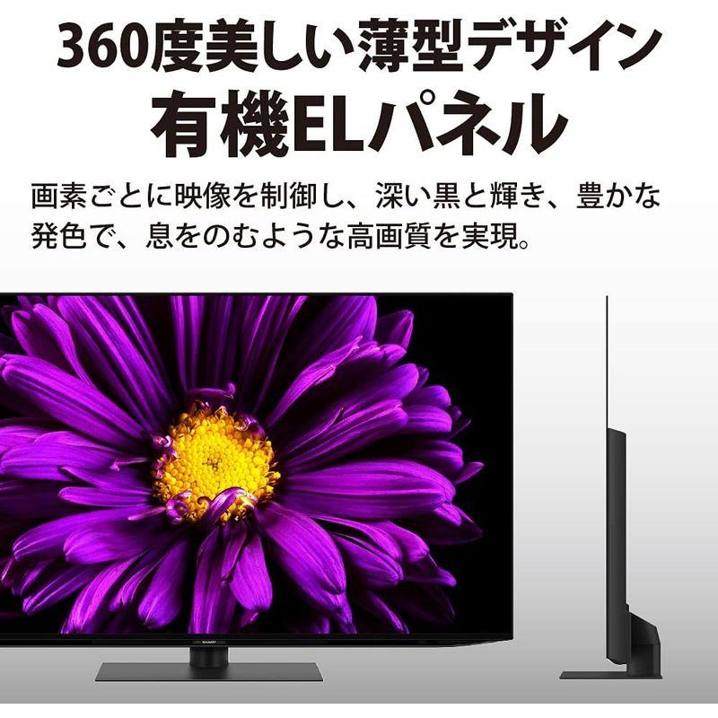 【超激レア】 シャープ 65V型 有機EL テレビ AQUOS OLED 4T-C65DQ1 4K チューナー内蔵 Android TV (2021年モデ 【3490831729】(127401円)
