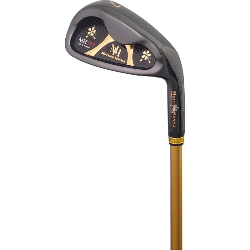 お買い得！ MUTSUMI HONMA ムツミ ホンマ 本間睦 MH-777 ワンレングスアイアン ブラックIP 6本組 (#5-9.PW) オリジナル 【W7115046943】(25967円)