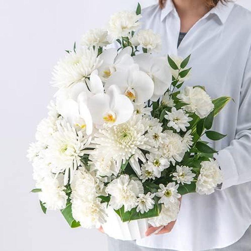 日比谷花壇 お供え アレンジメント「睡蓮花(すいれんか)」TA1087 花 フラワー ギフト お悔やみ お供え 供花 命日 お彼岸 お盆 お供え アレンジメント 睡蓮花 すいれんか TA1087 花 フラワー ギフト お悔やみ 供花 命日 お彼岸 お盆 商品説明 　