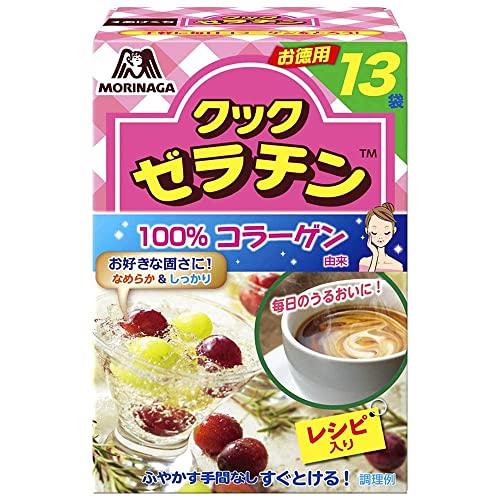 森永製菓 クックゼラチン 13袋入り 5g×13P×4箱 : SoyBeans - 通販