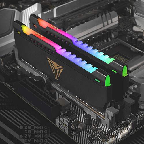 Patriot Memory パトリオットメモリ Viper Steel RGB DDR4 3600MHz PC4-28800 32GB 1 x 32GB デスクトップ用メモリ PVSR432G360C0_5