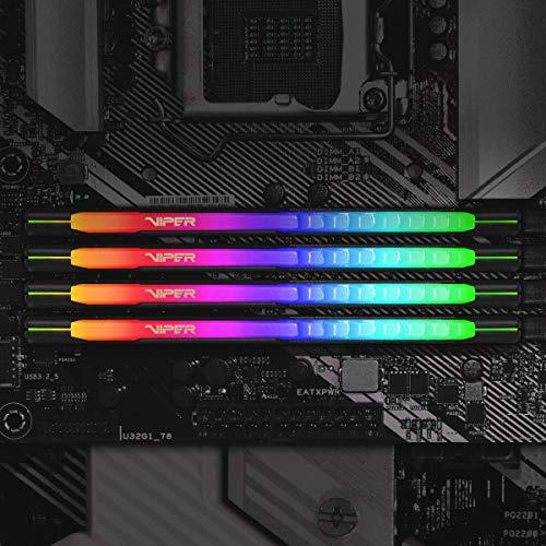 Patriot Memory パトリオットメモリ Viper Steel RGB DDR4 3600MHz PC4-28800 32GB 1 x 32GB デスクトップ用メモリ PVSR432G360C0_6
