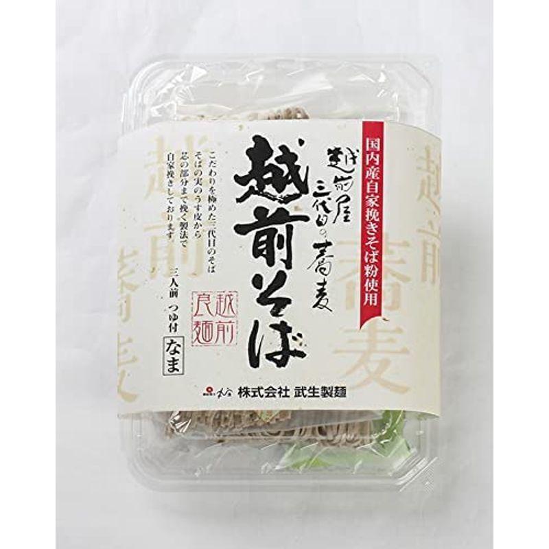 武生製麺 越前屋三代目の蕎麦越前そば3人前|ys-select|02
