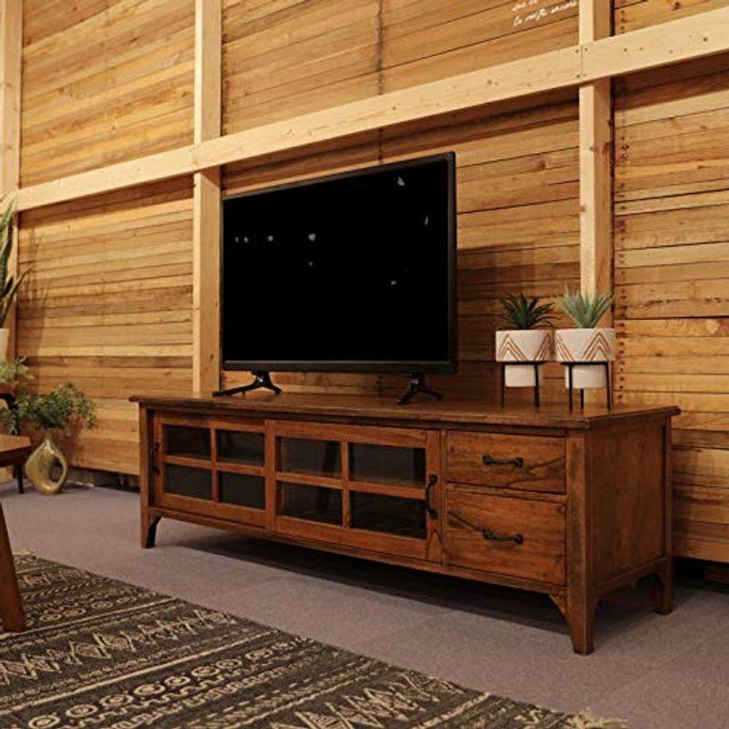P-MA テレビ台 150cm テレビボード ブラウン ローボード ロータイプ