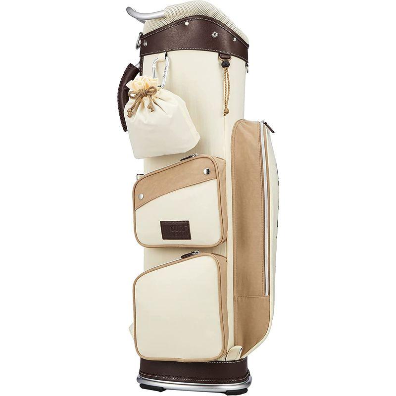 ターフデザイン キャディバッグ メンズ TDCB-2171 ベージュ キャディバッグ メンズ TDCB ベージュ