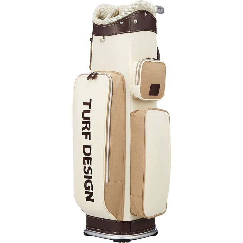 ターフデザイン キャディバッグ メンズ TDCB-2171 ベージュ キャディバッグ メンズ TDCB ベージュ