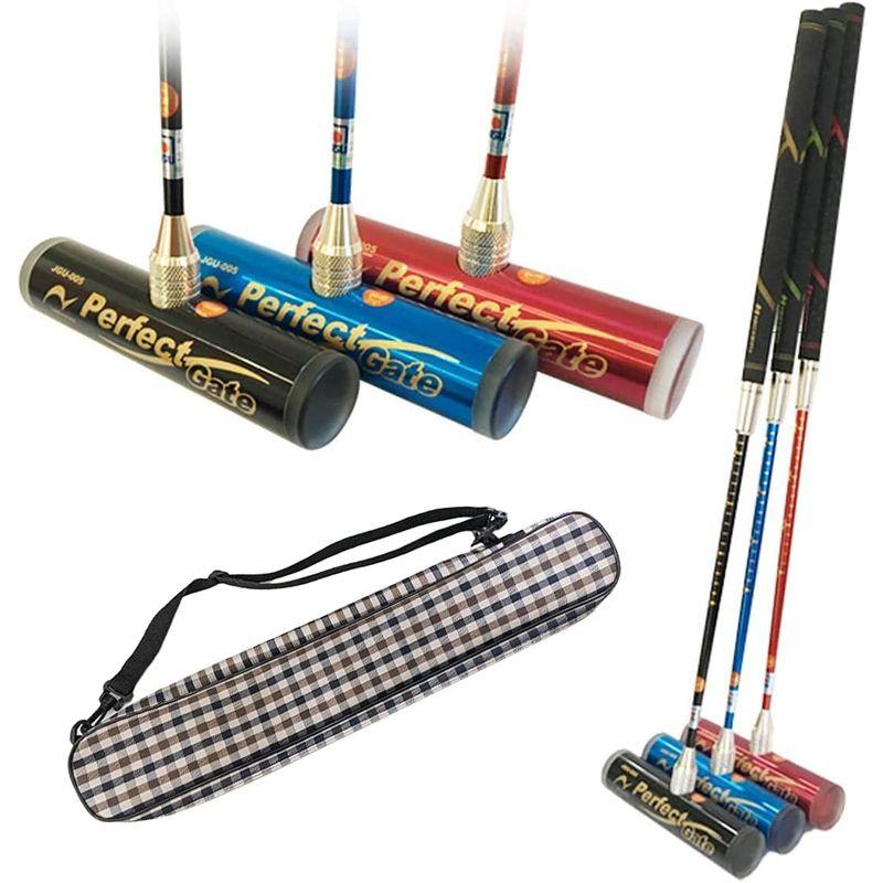 ゲートボール ステイック ニチヨー NICHIYO ヘッド ケースセット 3点セット グリップズームスティック ポリカフェイス Jロック仕様 ヘッド Jロック仕様 ステイック ニチヨー NICHIYO ケースセット 3点セット グリップズームスティック ポリカフェイス 　