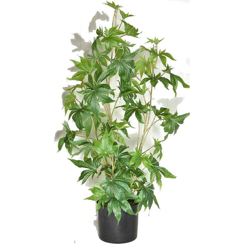 TenWaterloo 人工大麻植物 鉢植え植物 高さ36インチ 偽マリファナ 鉢植え装飾植物 高さ36インチ 人工大麻植物 鉢植え植物 偽マリファナ 鉢植え装飾植物