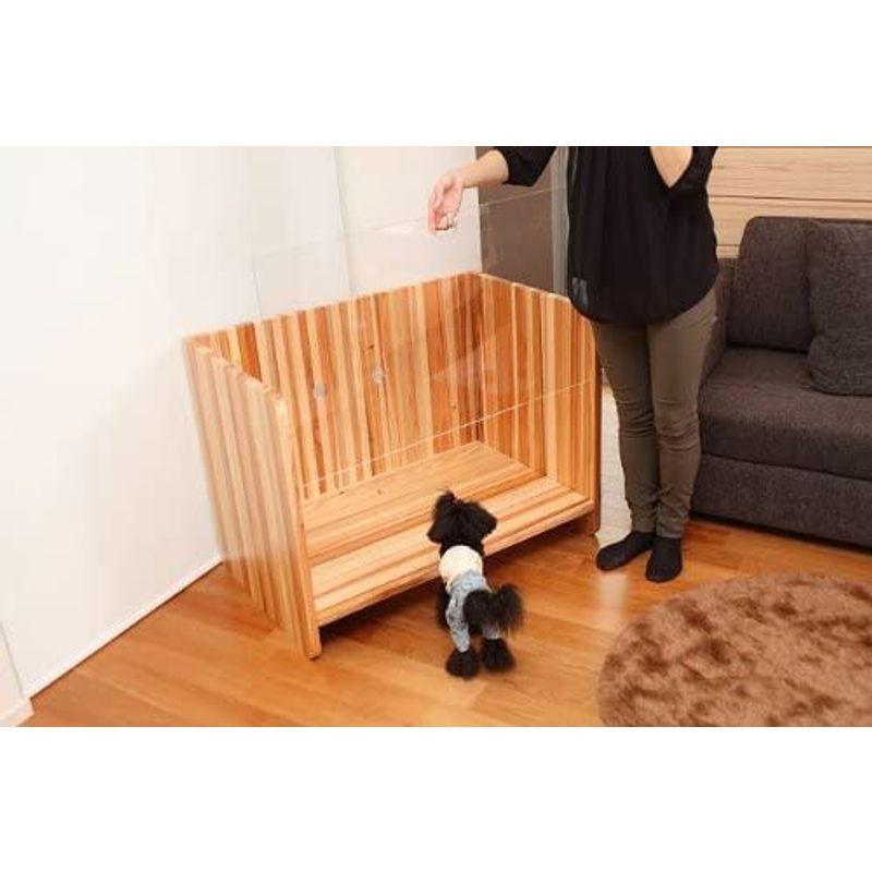 ローボード kanbatsu（カンバツ） 小型犬用の室内用ケージSNUG cage スナッグケージ 【XU1207553989】(44072円)