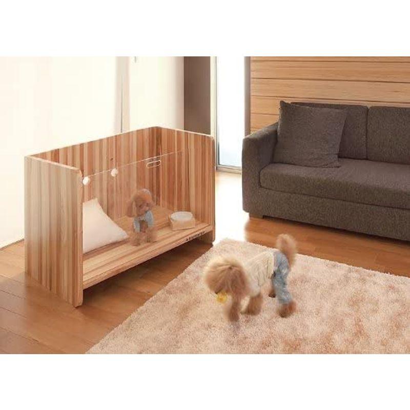 ローボード kanbatsu（カンバツ） 小型犬用の室内用ケージSNUG cage スナッグケージ 【XU1207553989】(44072円)