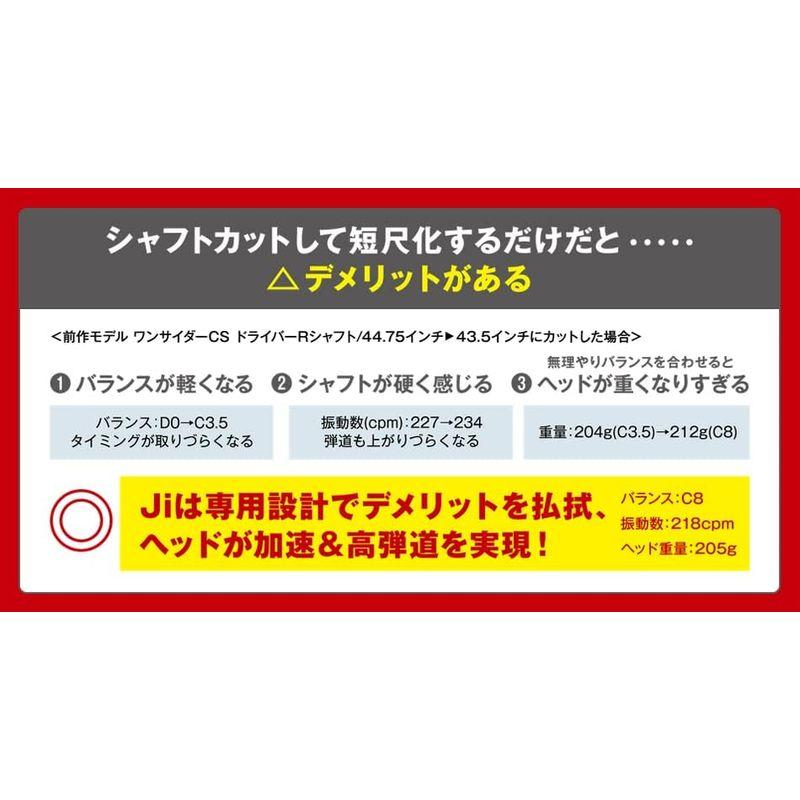 TSURUYA (つるや) ONESIDER (ワンサイダー) 短尺モデル ONESIDER Ji ユーティリティ 右利き #5(24度) ONESIDER つるや ワンサイダー 短尺モデル Ji ユーティリティ 右利き #5 24度 　