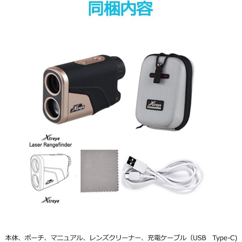 エクストレイ(Xtreye) RF600 BK/GD ゴルフレーザー距離計 高速計測 手ブレ補正 高低差測定機能 振動でお知らせ スキャンモ Xtreye RF600 BK/GD ゴルフレーザー距離計 高速計測 手ブレ補正 高低差測定機能 振動でお知らせ スキャンモ