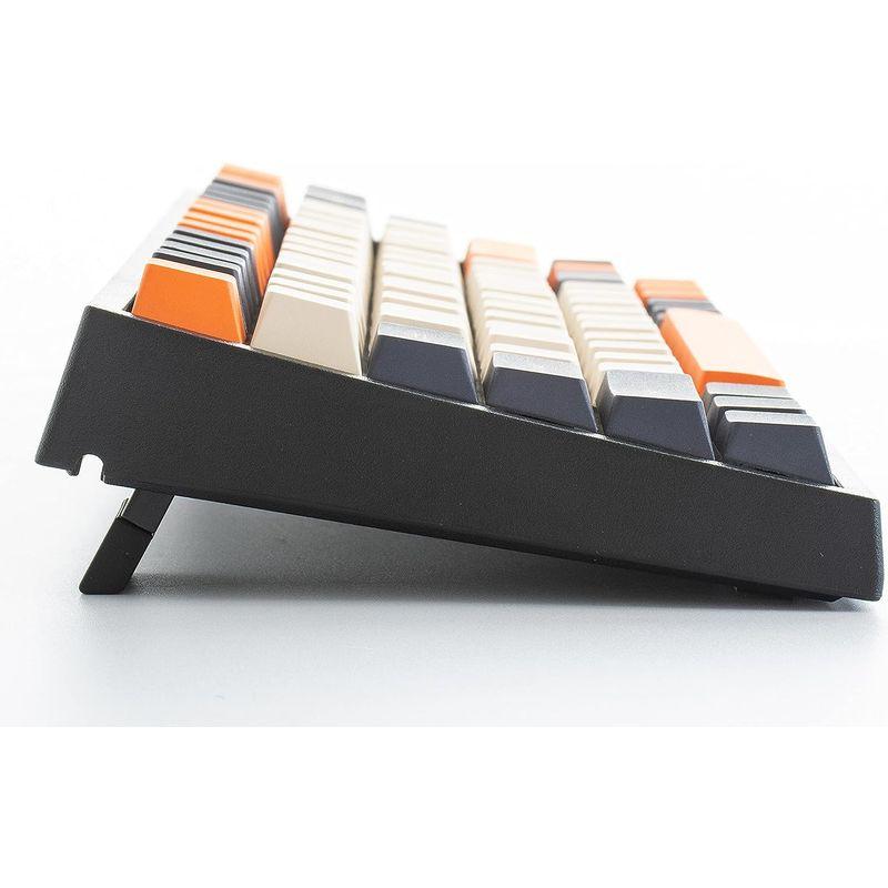YUNZII KC84 84キー ホットスワップ可能な有線メカニカルキーボード PBT熱昇華キーキャップ プログラム可能 RGB NKRO Win KC84 84キー ホットスワップ可能な有線メカニカルキーボード PBT熱昇華キーキャップ プログラム可能 RGB NKRO Windows