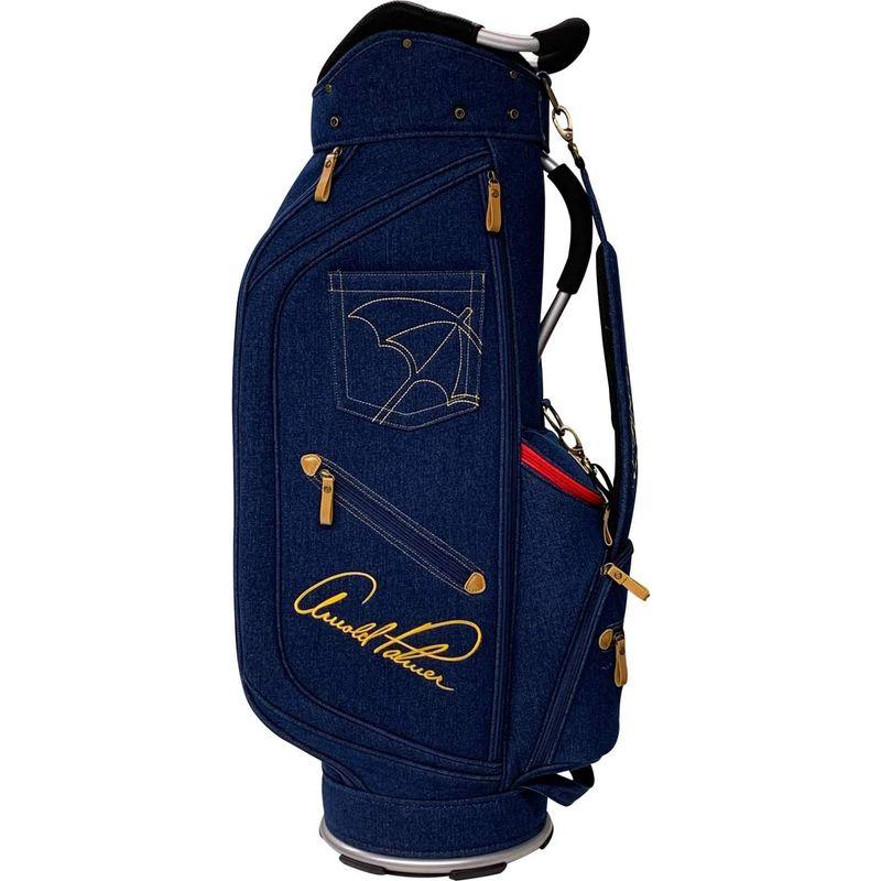 アーノルドパーマー キャディバッグ APCB-15F 9.0型 デニム 生地 限定モデル Arnold Palmerアーノルド・パーマーパー キャディバッグ APCB 15F 0型 デニム 生地 限定モデル Arnold Palmerアーノルド パーマーパー 　