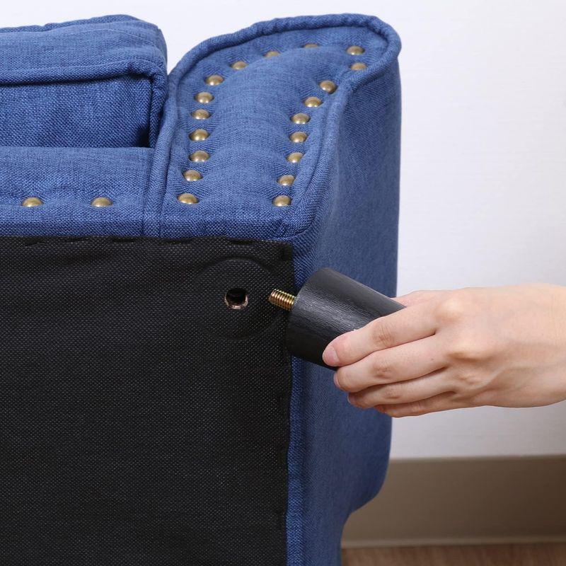 不二貿易 ペットベッド ペットソファ 幅74×奥行41×高さ32.5? ブルー ファブリック チェスターフィールド風 小型犬 猫 45232 幅74×奥行41×高さ32 ペットベッド ペットソファ ブルー ファブリック チェスターフィールド風 小型犬 猫 サイズ