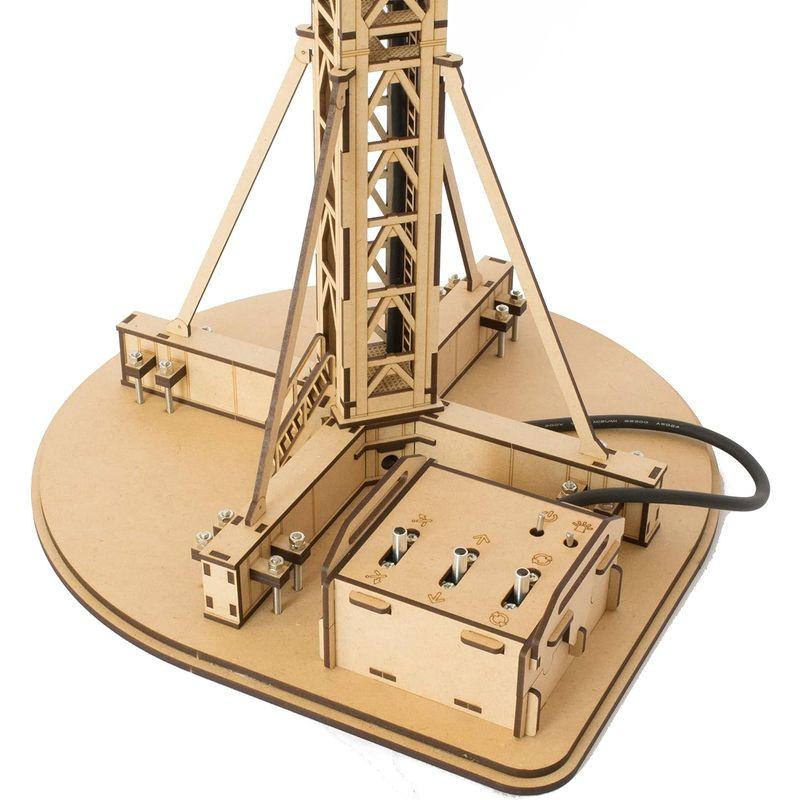 ✨美品✨ ツクロウ 1/50 タワークレーン 木製模型キット 【W1941864094】(12570円)