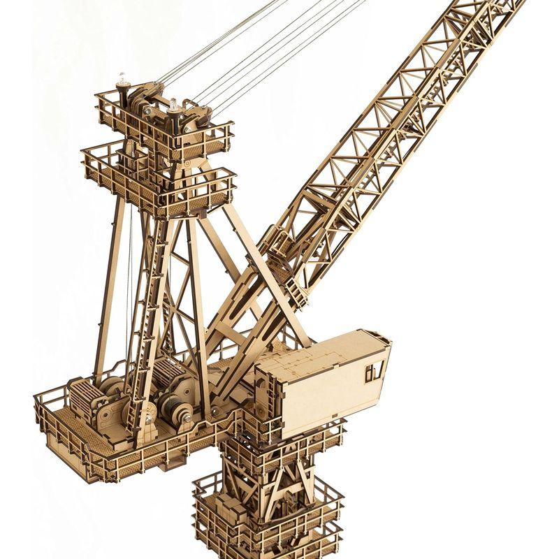 ✨美品✨ ツクロウ 1/50 タワークレーン 木製模型キット 【W1941864094】(12570円)