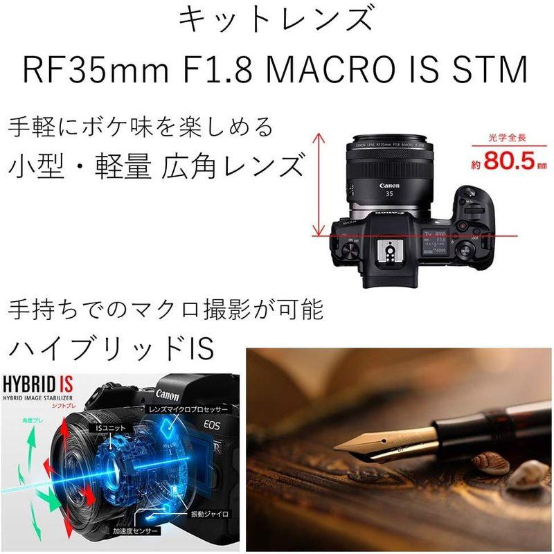 日本最大の Canon ミラーレス一眼カメラ EOS RP RF35 MACRO IS STM レンズキット EOSRP-35MISSTMLK 
