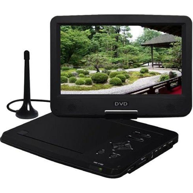HTA-100F 10.1インチ液晶 フルセグ搭載ポータブルDVDプレーヤー
