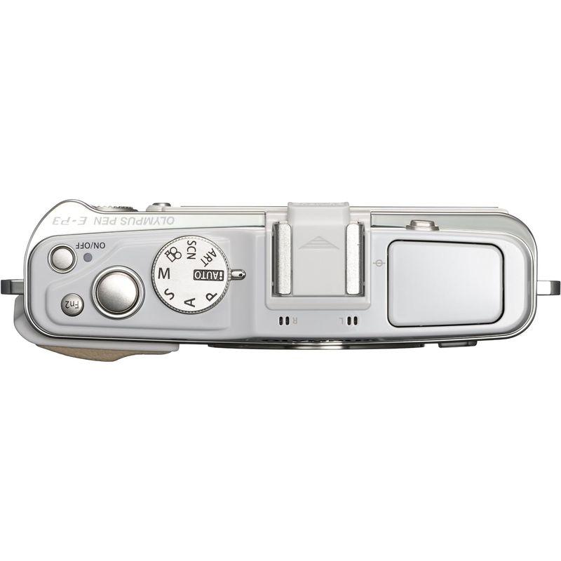 OLYMPUS ミラーレス一眼 PEN E-P3 ツインレンズキット ホワイト E-P3