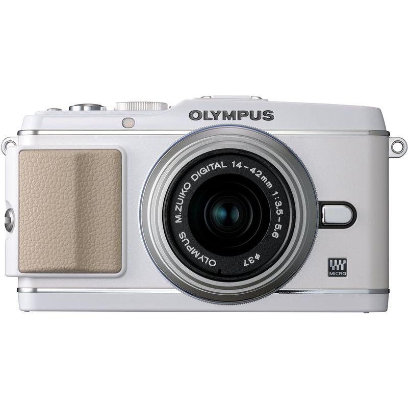 OLYMPUS ミラーレス一眼 PEN E-P3 ツインレンズキット ホワイト E-P3