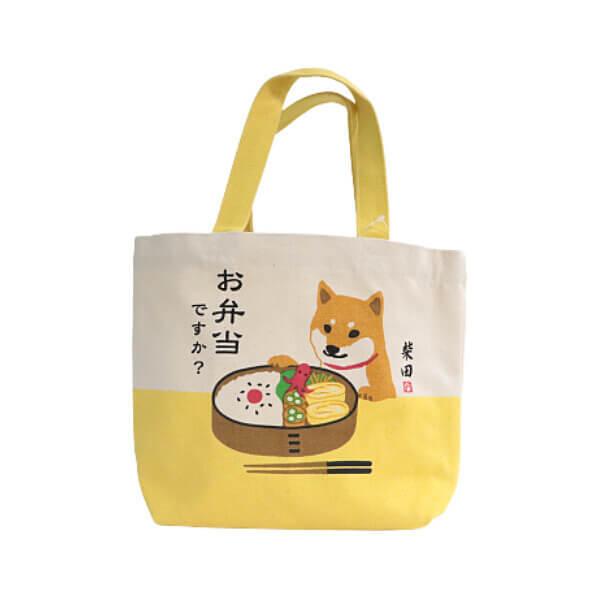 Guri様　柴ちゃん　ポメちゃん　トートバッグ　小物入れ お散歩バッグ・柴 柴犬 マチ付きトートバッグS 3カラー 選べる柴3