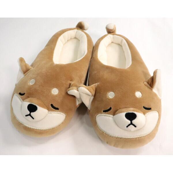 柴犬 コタロウ あたたかい ルームシューズ スリッパ 部屋履き ふわふわ 柔らか素材 持ち運び ギフトにおすすめ 012 Ys Shopping レディース ヤマザキ 通販 Yahoo ショッピング