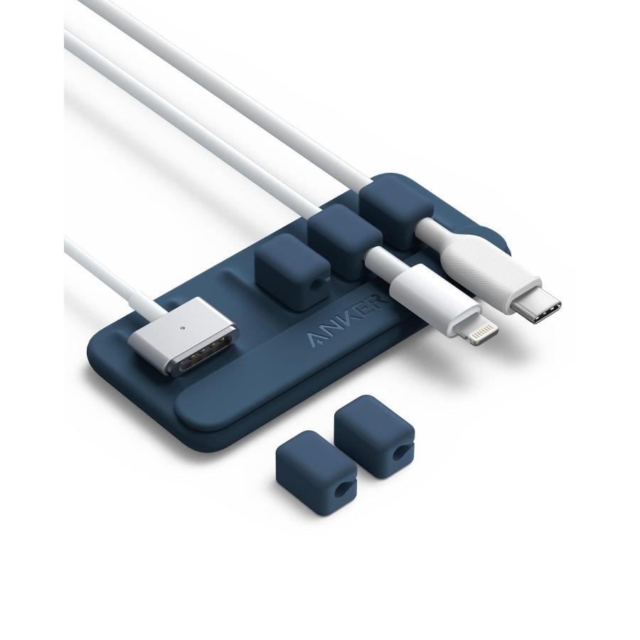 Anker Cable Holder マグネット式 ケーブルホルダー ライトニングケーブル USB ケーブル 他対応