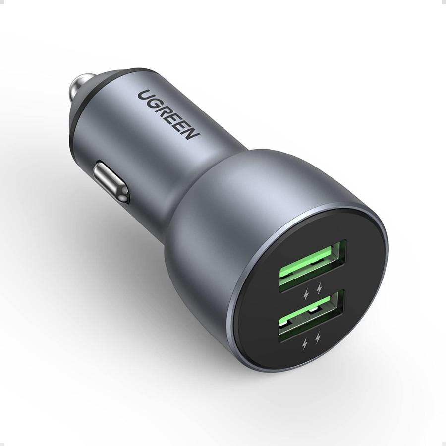 Ugreen カーチャージャー 36w デュアルqc 3 0ポート シガーソケット Usb Pd 車 充電器 急速充電 車載充電器 Iphone Hf 011 Ys Style 通販 Yahoo ショッピング