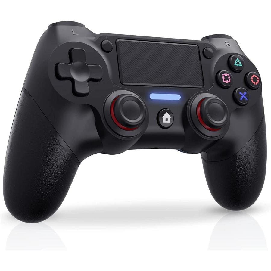 PS4 コントローラー ワイヤレスコントローラー 無線 Bluetooth ジャイロセンサー ゲームパット ヘッドフォンジャック付き PS