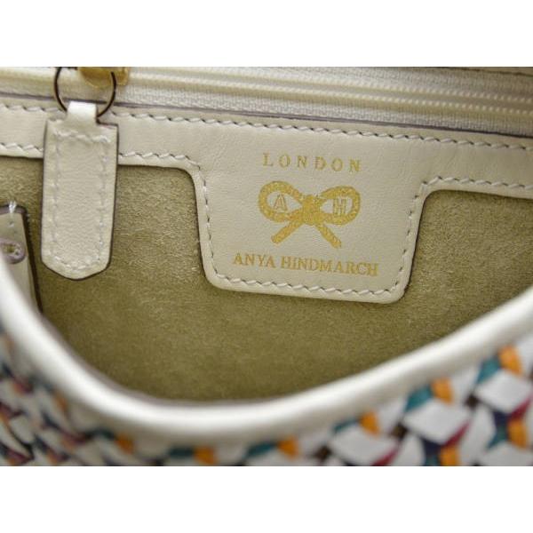 アニヤハインドマーチ ANYA HINDMARCH メッシュ レザーショルダー  