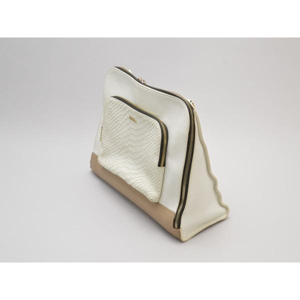 フルラ FURLA ラウンドファスナー レザー 肩掛け ワンショルダーバッグ  