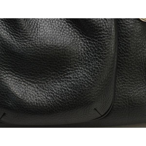 フェラガモ Salvatore Ferragamo ガンチーニ レザー ハンドバッグ AB  