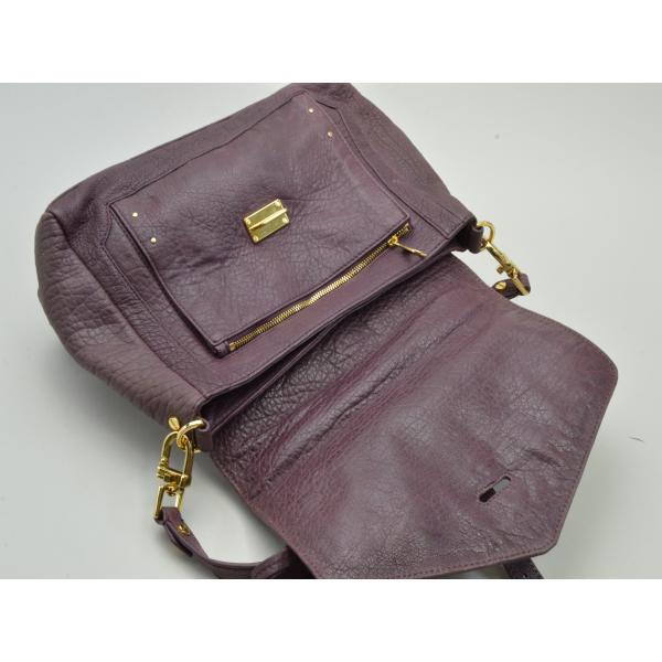 【美品】Tory Burch トリーバーチ レザー ショルダーバッグ パープル TORY BURCH トリーバーチ バッグ 2WAY ショルダー レザー