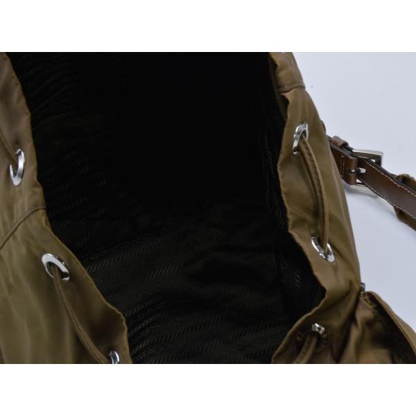 プラダ TESSUTO POCKET バックパック リュックサック カーキ PRADA プラダ リュック/バックパック バッグ カーキ シルバー