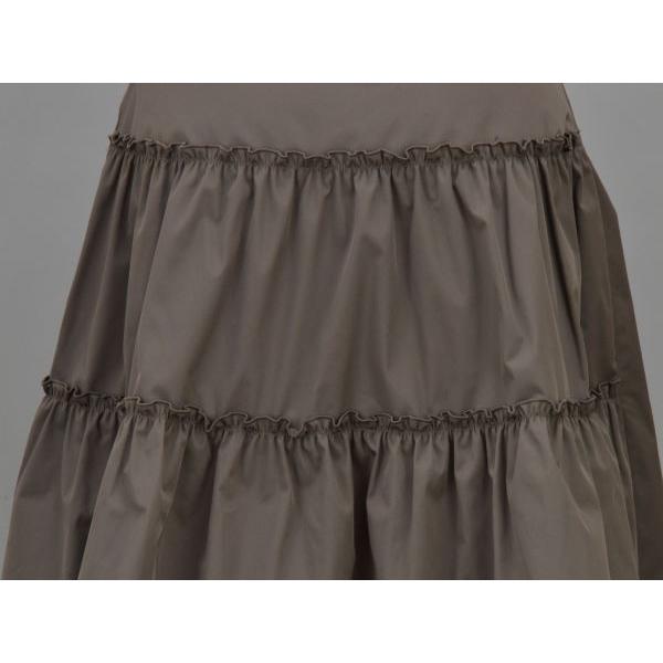【Rene】ルネ　スカート　ブラウン　36size 新品未使用 Rene ルネ basic ポリエステル スカート 36サイズ モカブラウン