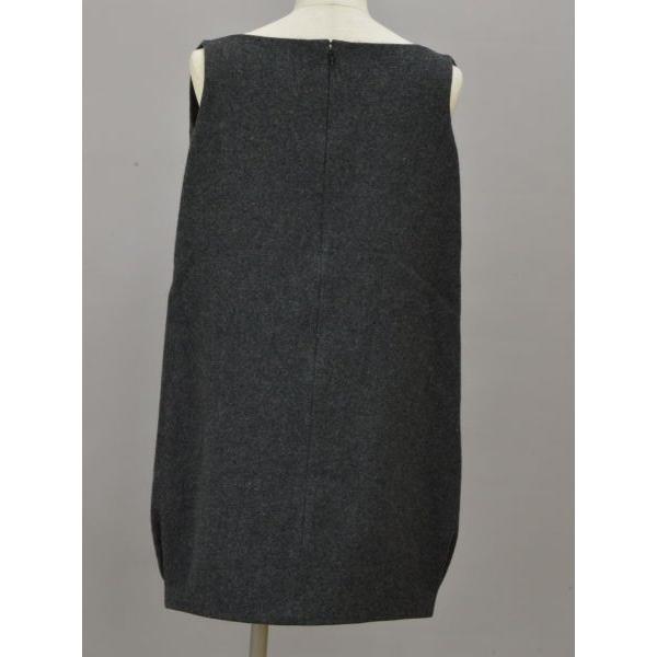 YOKO CHAN ヨーコチャン ウール ノースリーブ ワンピース 38サイズ