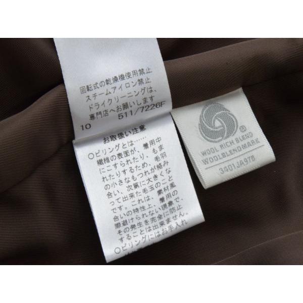 INED（イネド） ショートダッフルコート 7サイズ キャメル レディース